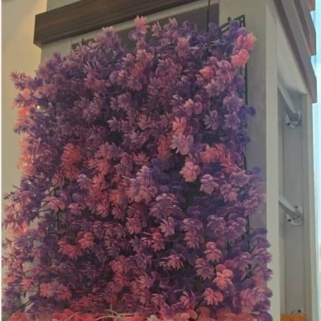 گرین وال بنفش ابعاد 50در50 cm، گامان (دیوار سبز)(پس کرایه)