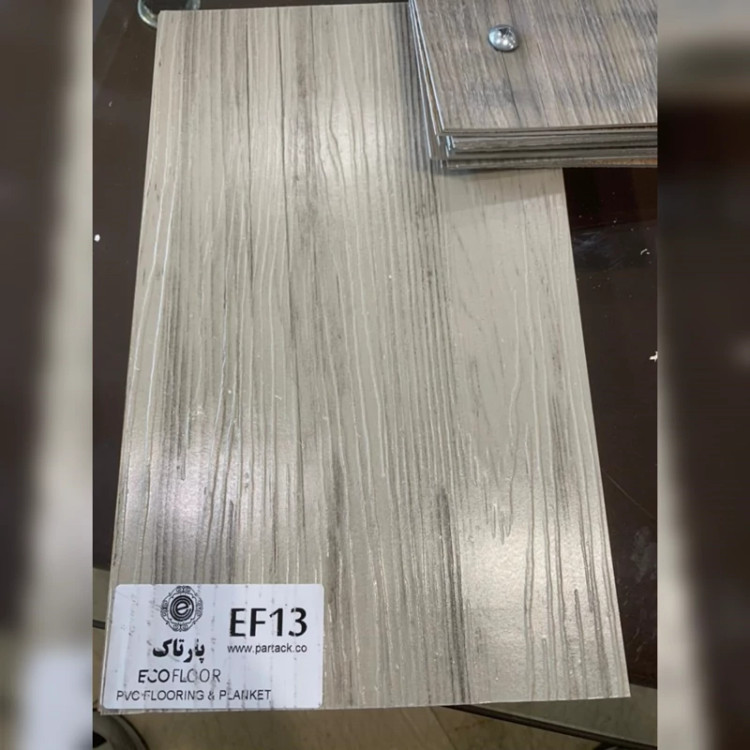 کفپوش PVCپشت چسبدار کد EF13 ابعاد 18در120 cm، ضخامت 2میل بسته شامل 3متر و88 سانتی مترمربع (پس کرایه)
