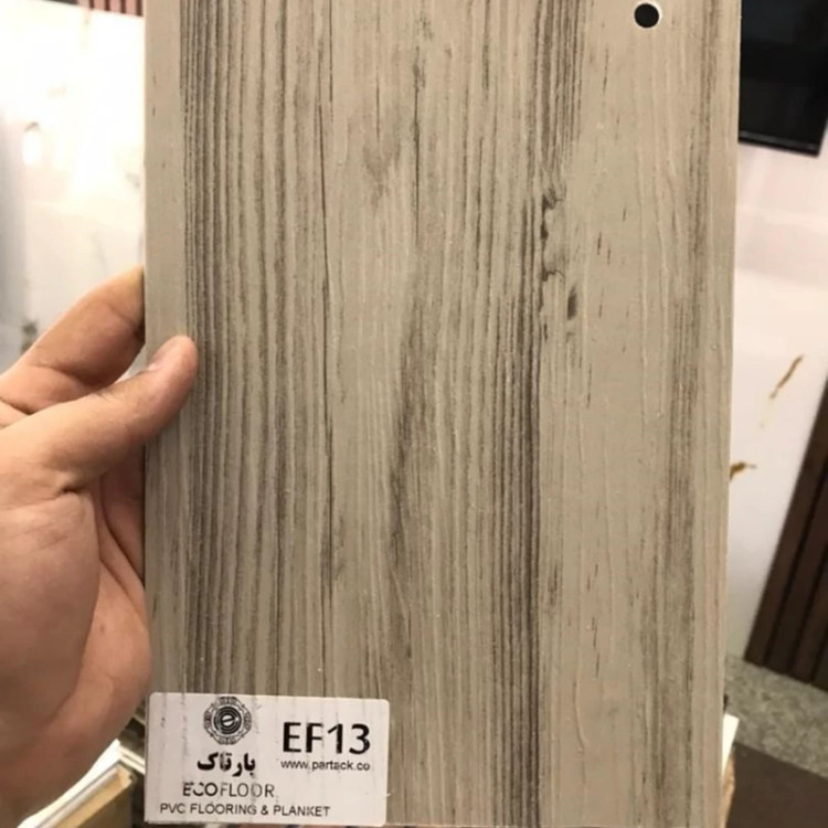کفپوش PVCپشت چسبدار کد EF13 ابعاد 18در120 cm، ضخامت 2میل بسته شامل 3متر و88 سانتی مترمربع (پس کرایه)