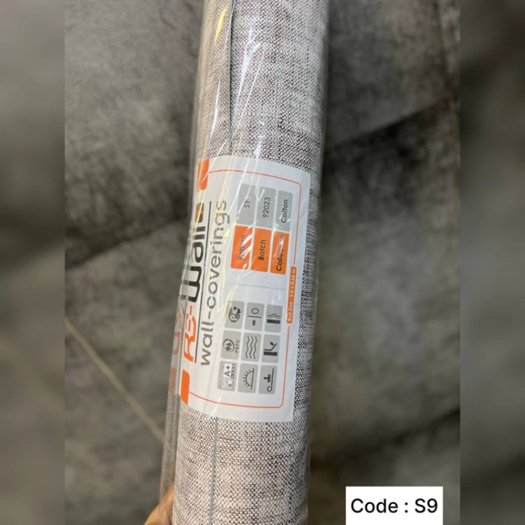 دیوارپوش رولی ریوال پلاس کد S9 ابعاد 68cmدر3متر (پسکرایه)