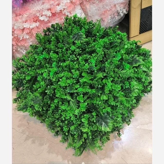 گرین وال (استوایی) پرتراکم،UVدار، وارداتی ابعاد 50در50 cm، یو وی دار، جنس درجه1 گامان (دیوارسبز) (پس کرایه)