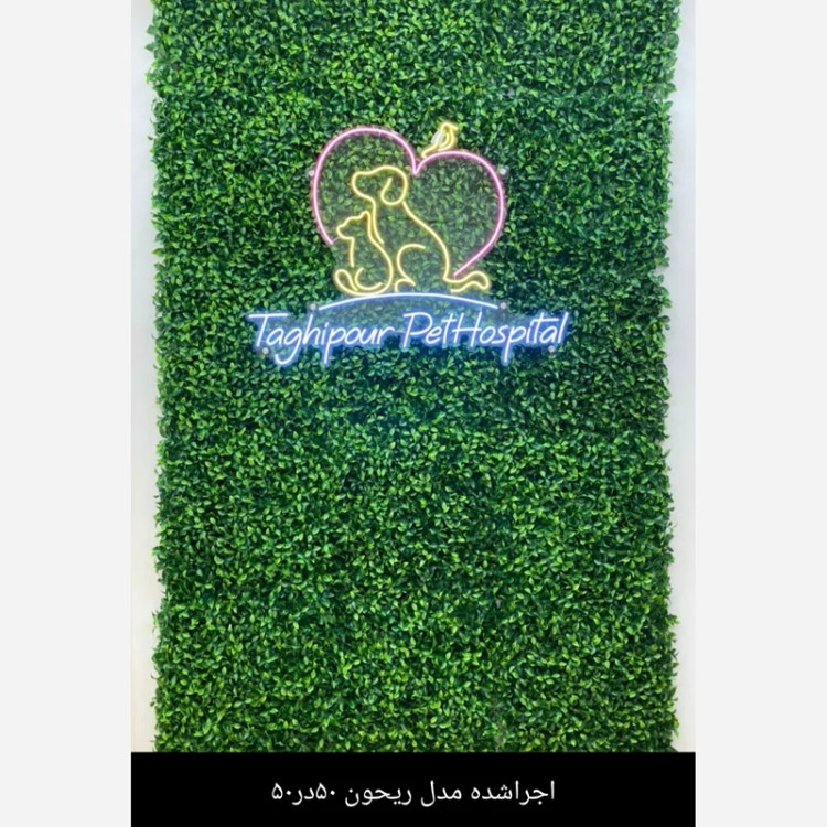 گرین وال(دیوار سبز) برگ ریحون 50در50 cm پرتراکم گامان(پس کرایه)