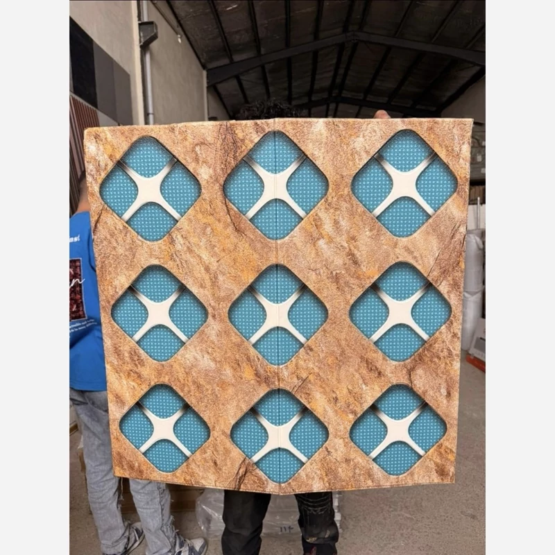 دیوارپوش فومی پشت چسبدار  وارداتی کد 18-7 ابعاد 70در70 cm ضخامت 6میل (پس کرایه)
