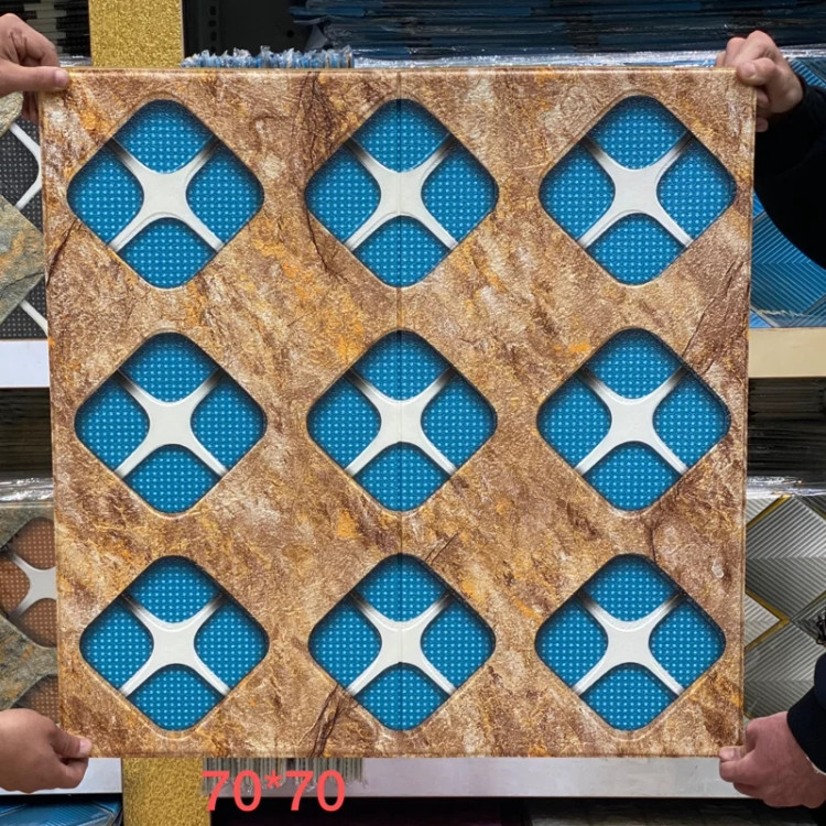 دیوارپوش فومی پشت چسبدار وارداتی کد 18-7 ابعاد 70در70 cm ضخامت 6میل (پس کرایه)