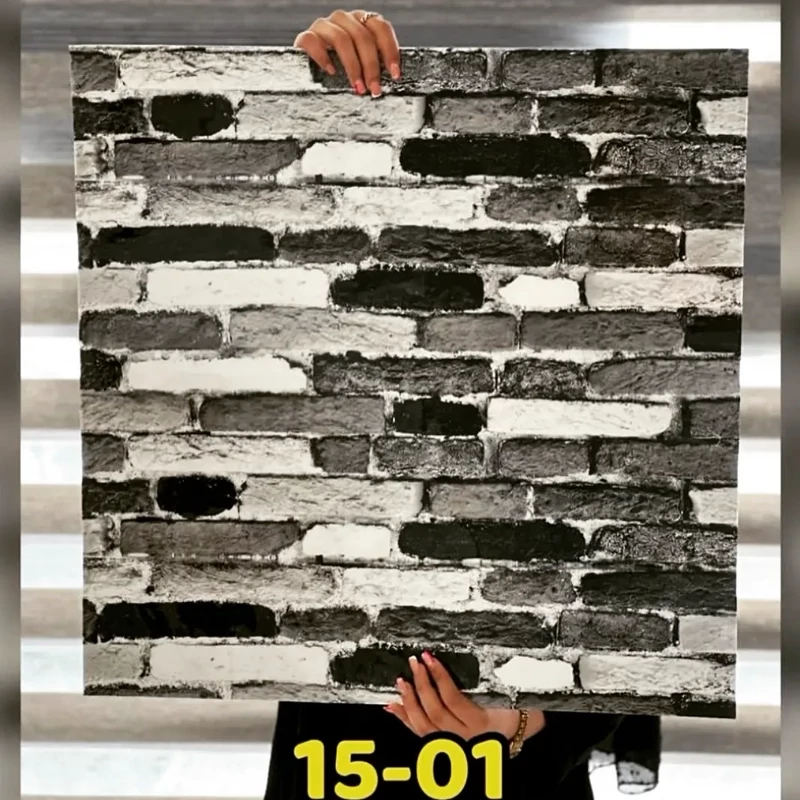 فوم ماربل کد01-15 پشت چسبدار(سطح صاف) 60در60 cm ضخامت 2میل (پس کرایه)