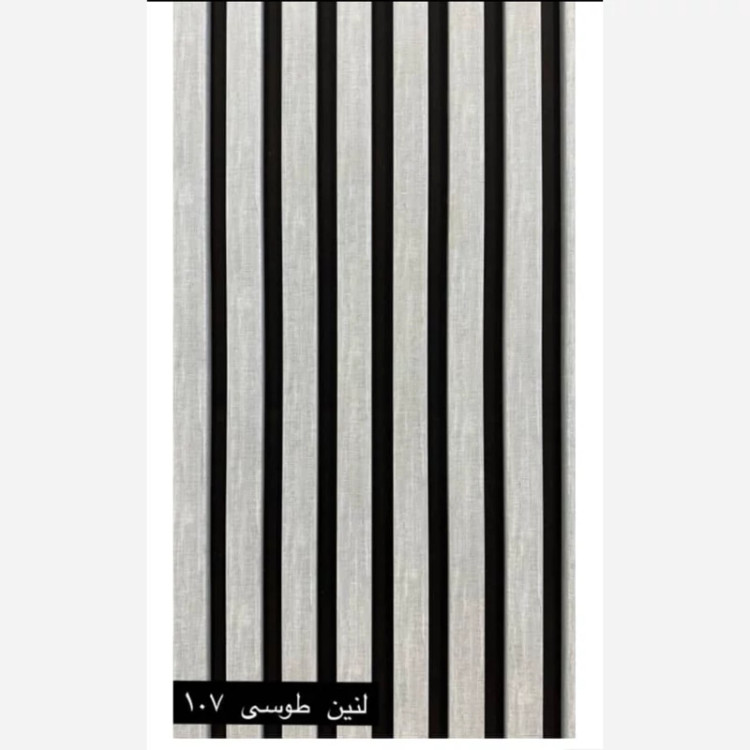 ترمووال فوم پنل رنگ لنین طوسی کد 107، پانیذ روکش PVC ابعاد 50در280 cm (ارسال با باربری) (پس کرایه)