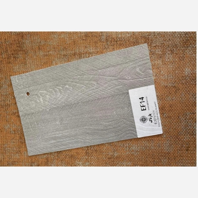 کفپوش PVCپشت چسبدار کد EF14 ابعاد 18در120 cm، ضخامت 2میل بسته شامل 3متر و88 سانتی مترمربع (پس کرایه)