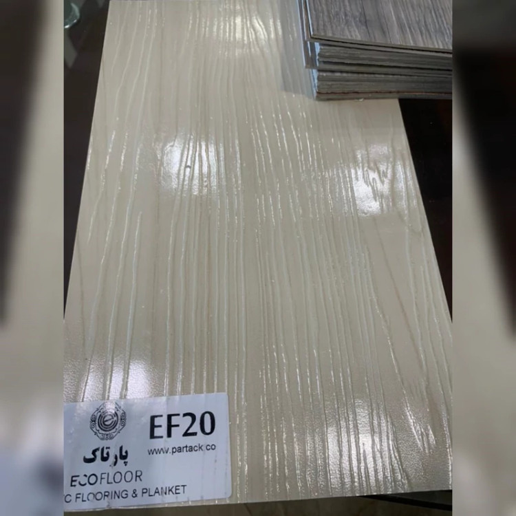 کفپوش PVCپشت چسبدار کد EF20 ابعاد 18در120 cm، ضخامت 2میل بسته شامل 3متر و88 سانتی مترمربع (پس کرایه)