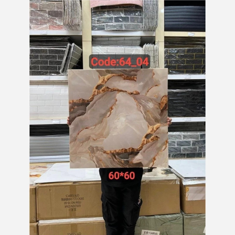 فوم ماربل کد 04-64 پشت چسبدار(سطح صاف) 60در60 cm ضخامت 2میل. (ارسال پس کرایه)