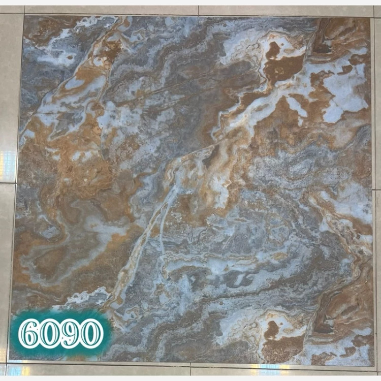 کفپوش PVC پرتردد کد 6090 طرح ماربل ابعاد120در120 cm، ضخامت 2میل (نصب با چسب جداگانه) (پس کرایه)