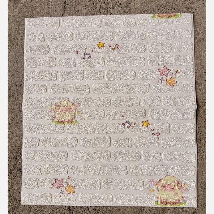 دیوارپوش فومی پشت چسبدار طرح کودک کد 5-1136 ابعاد70در70 cm، ضخامت 5میل(پس کرایه)