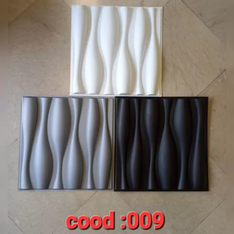 دیوارپوش پلیمری 3d (کد 009) بولینگ ابعاد 50در50 cm(پس کرایه)