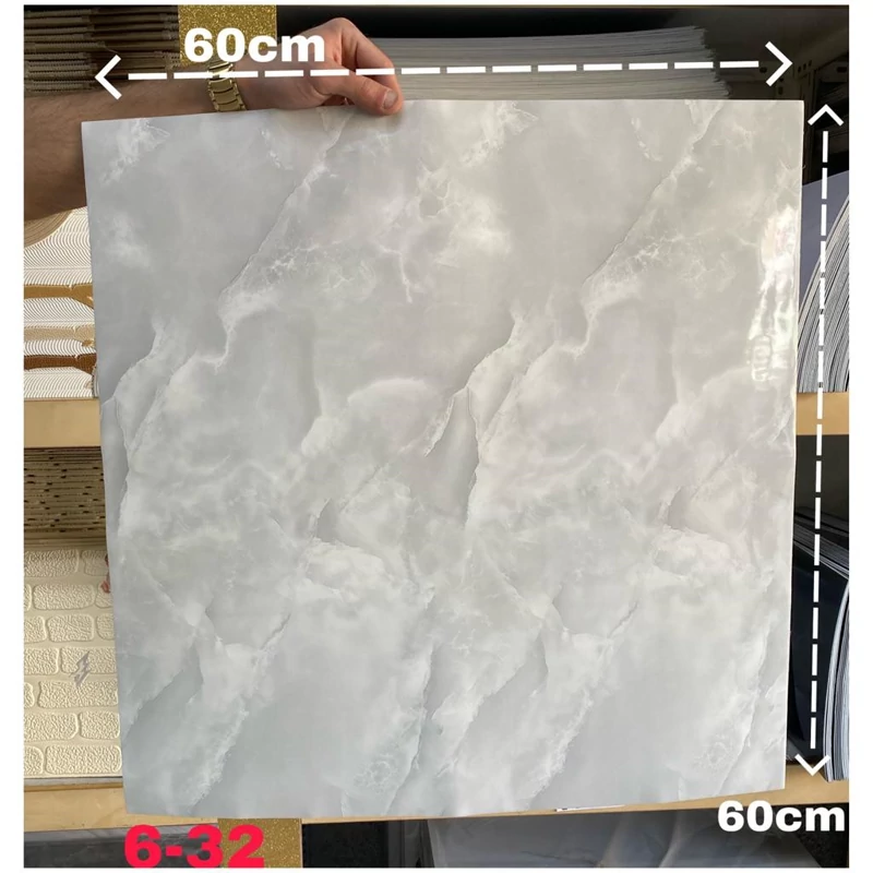 فوم ماربل کد 32-6 پشت چسبدار(سطح صاف) 60در60 cm ضخامت 2میل (پس کرایه)
