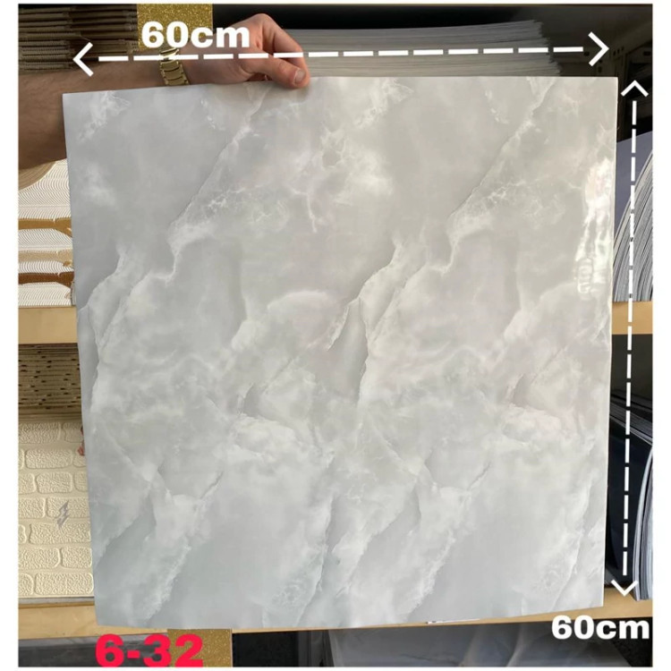 فوم ماربل کد 32-6 پشت چسبدار(سطح صاف) 60در60 cm ضخامت 2میل (پس کرایه)