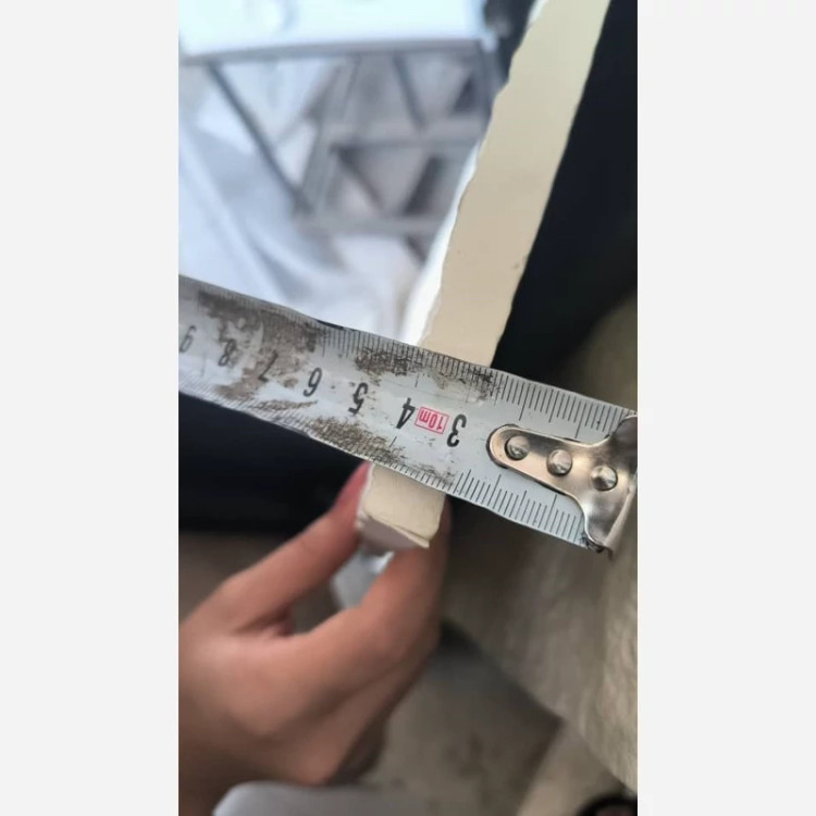 پنل صخره ای مشکی ابعاد 60در120 cm ضخامت 13میل (پس کرایه)