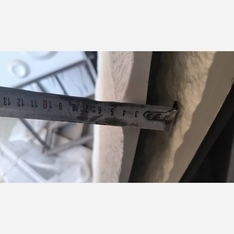 پنل صخره ای سفید ابعاد 60در120 cm ضخامت 13میل (پس کرایه)
