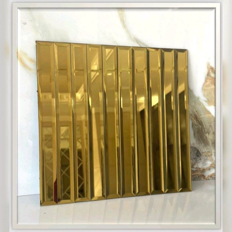 تایل آینه ای کد T4004،ابعاد30در30 cm پشت چسبدار کاملآ نسوز و ضدآب (پس کرایه)