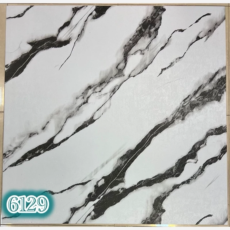 کفپوش PVC پرتردد کد 6129 طرح ماربل ابعاد 120در120 cm، ضخامت 2میل (نصب با چسب جداگانه) (پس کرایه)