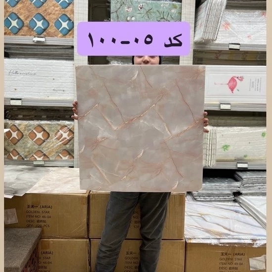 دیوار پوش فوم ماربل کد 05-100 ماربلشیت پشت چسبدار 60در60 (پسکرایه)