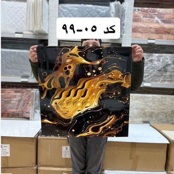 دیوار پوش فوم ماربل کد 05-99 ماربلشیت پشت چسبدار 60در60 (پسکرایه)