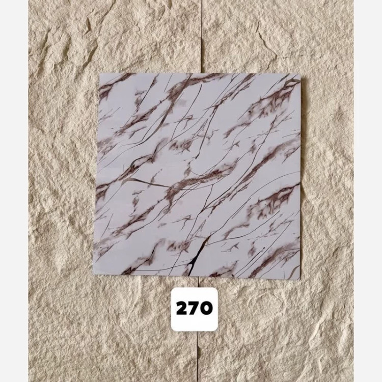 دیوار پوش فوم ماربل کد 270 پشت چسبدار(سطح صاف) 60در60 cm ضخامت 2میل (ارسال پس کرایه)