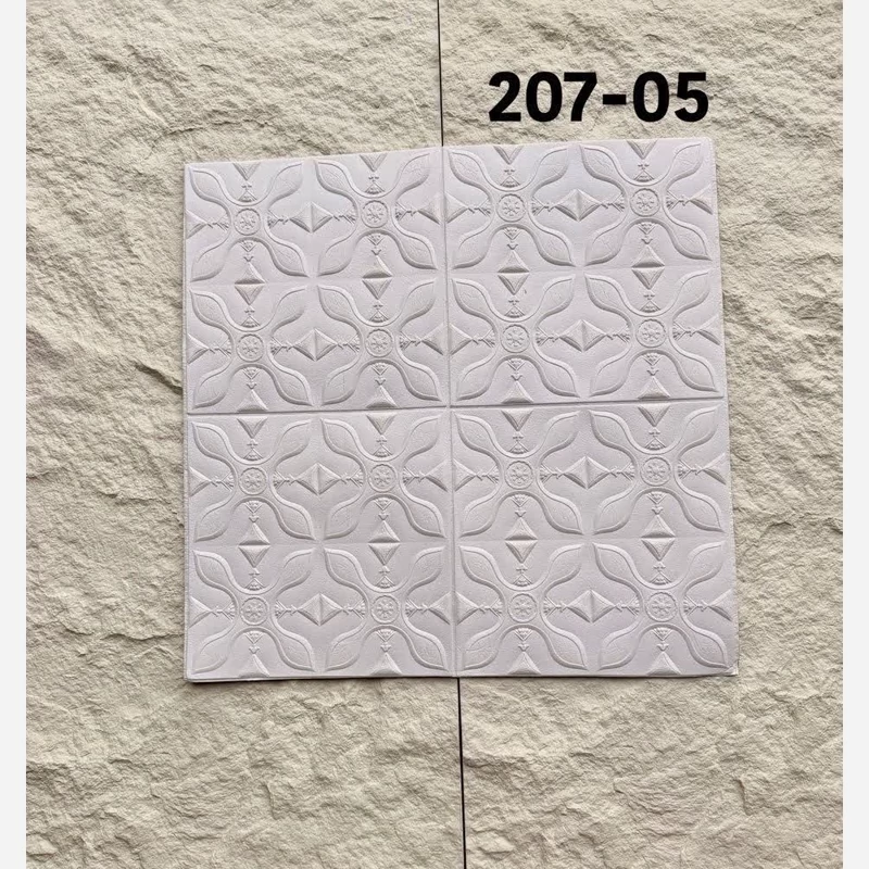 دیوارپوش فومی پشت چسبدار وارداتی کد 05-207 ابعاد 70در70 cm ضخامت 8میل (پس کرایه)