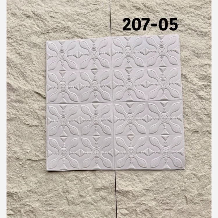 دیوارپوش فومی پشت چسبدار وارداتی کد 05-207 ابعاد 70در70 cm ضخامت 8میل (پس کرایه)