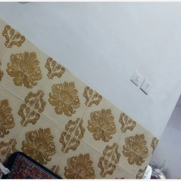 دیوارپوش فومی پشت چسبدار (کد Rs065-D07) ابعاد70در70 cm ضخامت 4میل(پس کرایه)