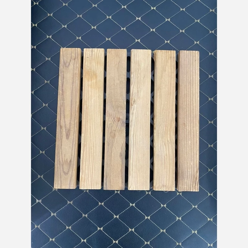 تایل چوب ترموود 19میل 6تیکه ابعاد 30در30 ضدآب (پسکرایه)