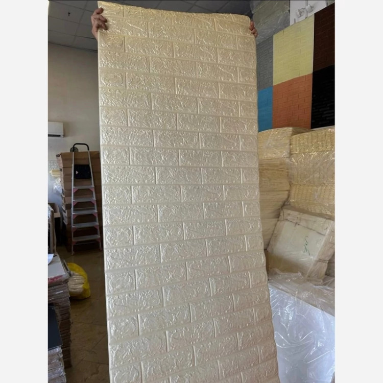 دیوارپوش رولی فومی آجری 70در280 cm عمده (پسکرایه)