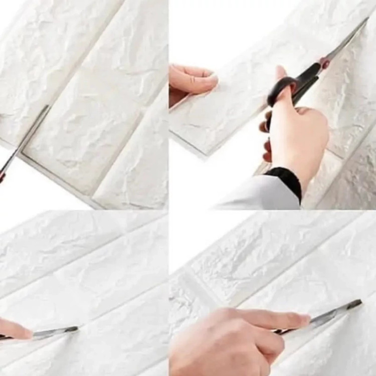 دیوارپوش رولی فومی آجری 70در280 cm عمده (پسکرایه)