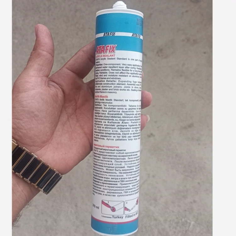 چسب ماستیک ماربل شیت مدل ATAFIX چسبندگی قوی و ضدآب و درزگیر (پسکرایه)