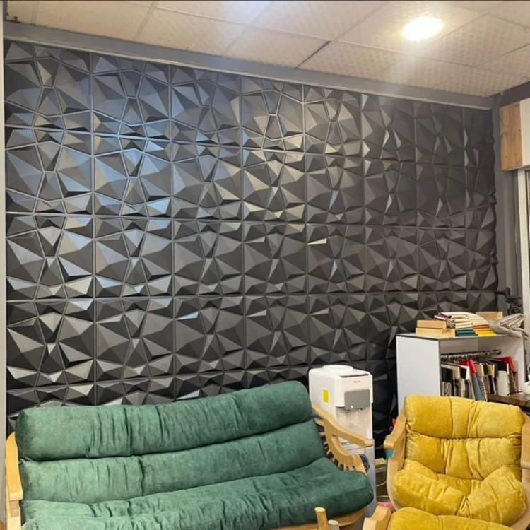 دیوارپوش پلیمری 3d (کد 002) کوهستان ابعاد 50در50 cm (پسکرایه)