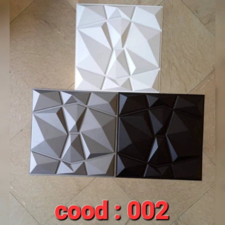 دیوارپوش پلیمری 3d (کد 002) کوهستان ابعاد 50در50 cm (پسکرایه)