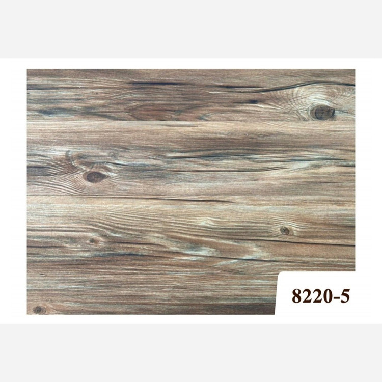 کارتون کفپوش PVC طرح چوب بدون چسب کد 5-8220 (پسکرایه)