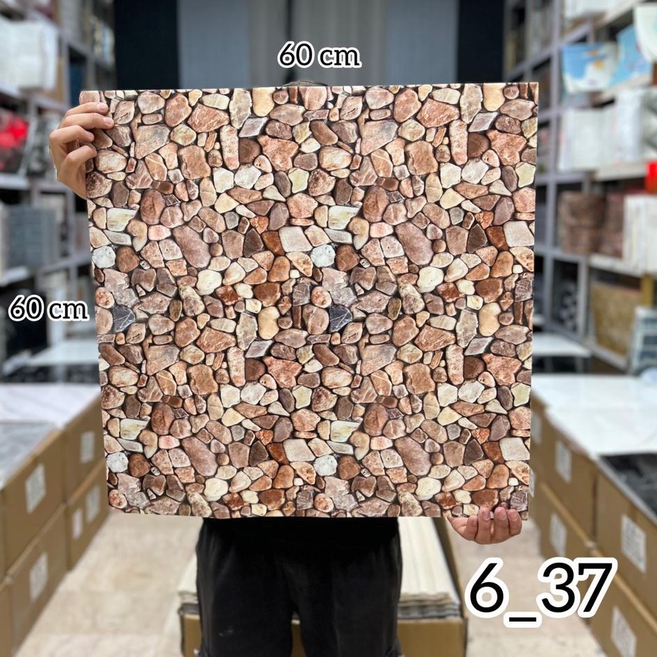 فوم ماربل کد 37-6 پشت چسبدار(سطح صاف) 60در60 cm ضخامت 2میل. (ارسال پس کرایه)