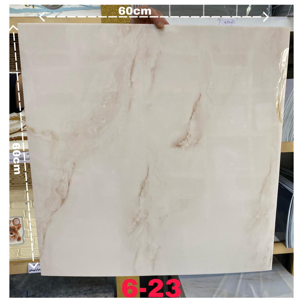 فوم ماربل کد 23-6 پشت چسبدار(سطح صاف) 60در60 cm ضخامت 2میل (پس کرایه)