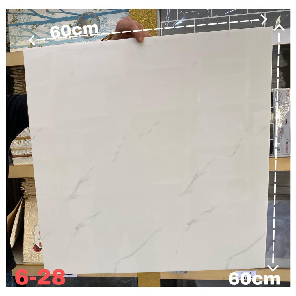 فوم ماربل کد 28-6 پشت چسبدار(سطح صاف) 60در60 cm ضخامت 2میل