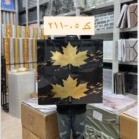 دیوار پوش فوم ماربل کد 05-211 پشت چسبدار(سطح صاف) 60در60 cm ضخامت 2میل (پسکرایه)