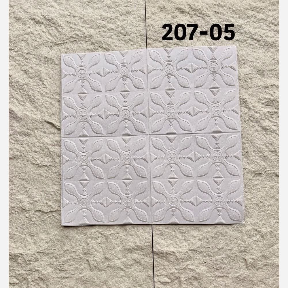 دیوارپوش فومی پشت چسبدار وارداتی کد 05-207 ابعاد 70در70 cm ضخامت 8میل (پس کرایه)