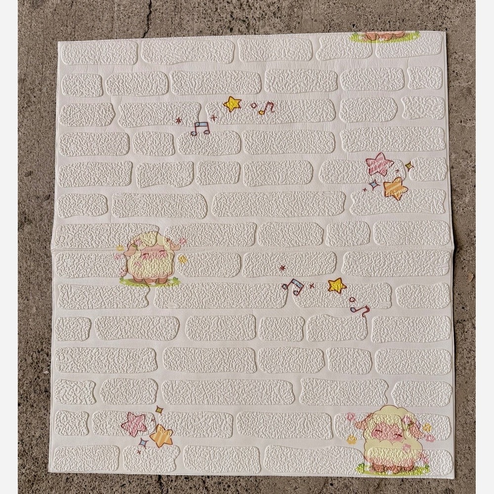دیوارپوش فومی پشت چسبدار طرح کودک کد 5-1136 ابعاد70در70 cm، ضخامت 5میل(پس کرایه)