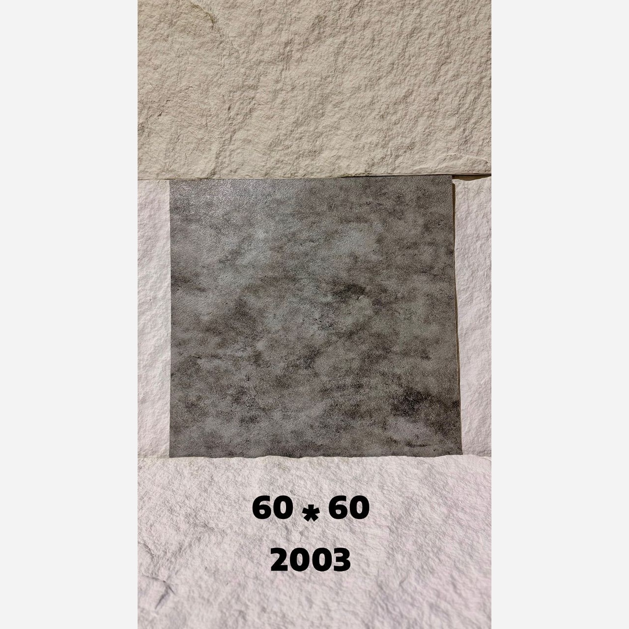 کفپوش PVC ابعاد60در60 cm طرح ماربل (سنگ)کد 2003 ضخامت 2.7 میل (بدون چسب) (پس کرایه)
