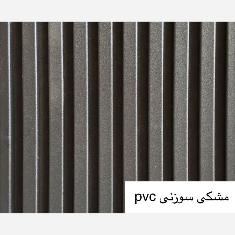 ترمووال فوم پنل آکوستیک PVC مشکی سوزنی 201 زمینه سفید ابعاد50در280 cm ضدآب (ارسال باباربری پسکرایه)