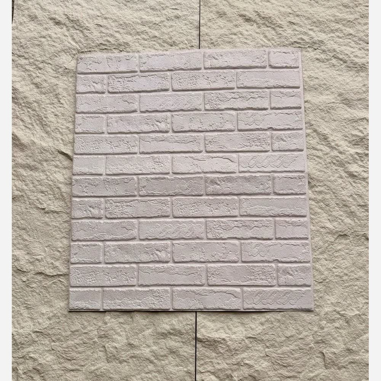 دیوارپوش فومی پشت چسبدار آجربهمنی وارداتی 70در77 cm، ضخامت 8میل (پس کرایه)