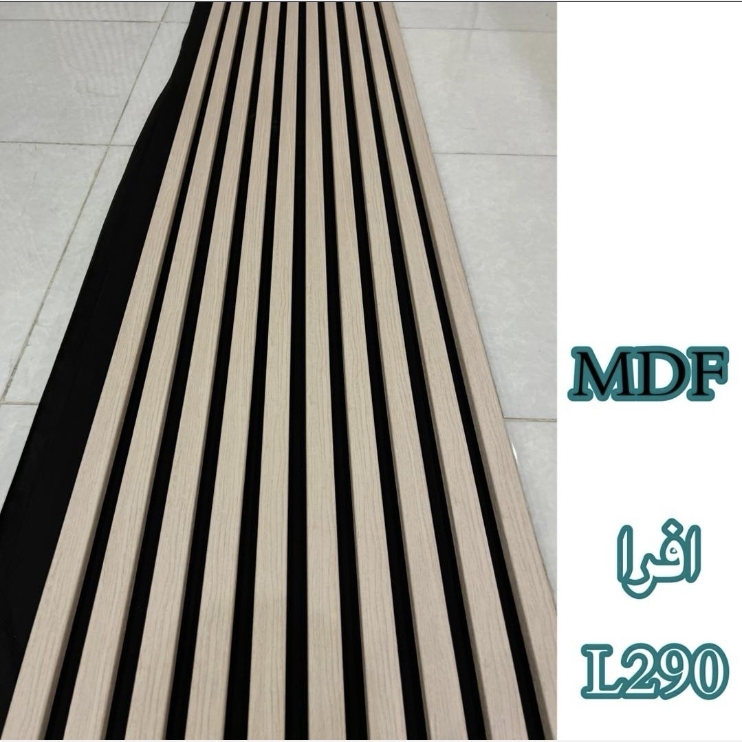 ترمووال فوم پنل رنگ افرا کد L290، مغزMDF روکش PVC ابعاد50در280 cm (ارسال با باربری) (پس کرایه)