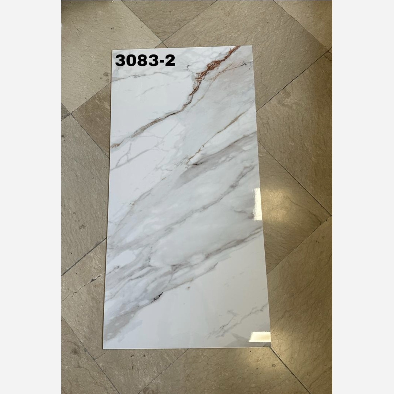 ماربل شیت کد 2-3083 ابعاد60در120 cm ضخامت 2.5میل (پس کرایه)