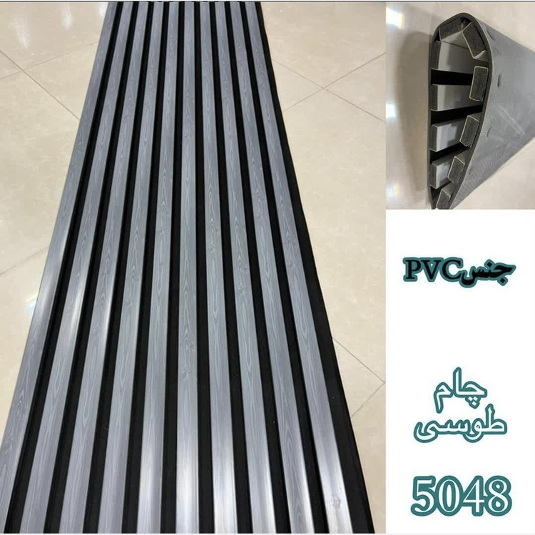 ترمووال فوم پنل ضدآب چام طوسی کد 5048، مغزPVC ابعاد50در280 cm (ارسال با باربری) (پس کرایه)