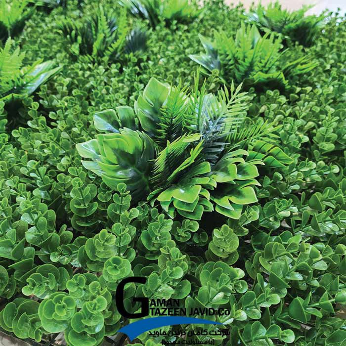 گرین وال (دیوار سبز) مصنوعی استوایی طرح جنگل 1 در 1 (پس کرایه)