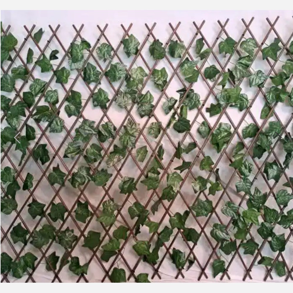 پنل حصار آکاردئونی برگ انگوری ابعاد 1در2متر شاسی PVC (پسکرایه)