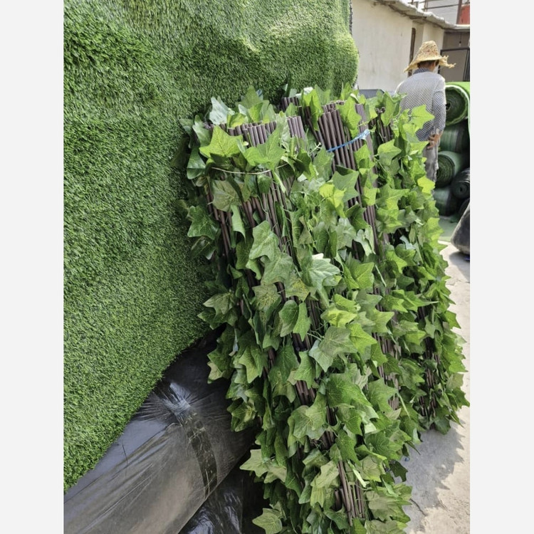پنل حصار آکاردئونی برگ انگوری ابعاد 1در2متر شاسی PVC (پسکرایه)